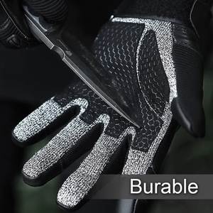 Guantes de Seguridad para Trabajo Manual al por Mayor, Guantes Mecánicos de Cuero Duraderos de Alto Rendimiento, Coloridos, con Protección Táctil y Antipinchazos - Product Image 6