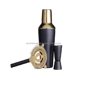 Ensemble de barres en acier inoxydable plaqué or Accessoires de barres en métal de qualité supérieure - Product Image 5