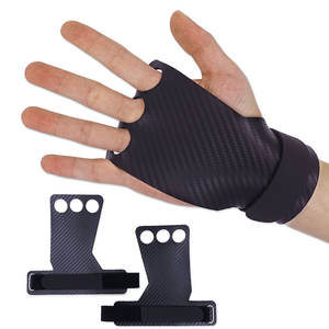 Empuñaduras de cuero para gimnasio, accesorio ajustable para gimnasio, levantamiento de gimnasia - Product Image 2