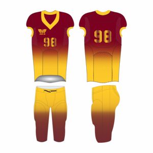 High Quality Custom Made Spandex Youth American <b>Football</b> Uniform Fully Customized Soft Fabric Sublimation New Plus <b>Size</b> Design - Product Image 1