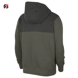 Sudadera con capucha de alta calidad para hombre, ropa de calle Logo impreso de algodón con cremallera y pesado, OEM, personalizada, temporada de invierno - Product Image 2