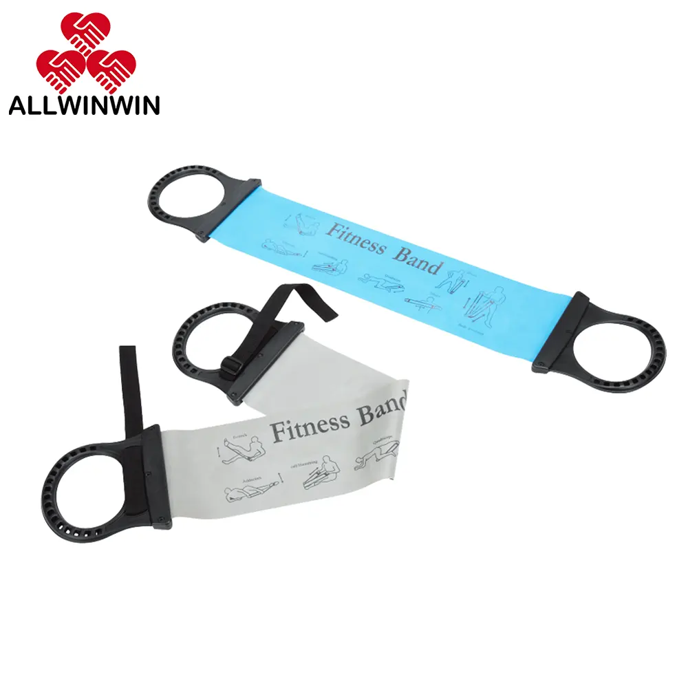 ALLWINWIN RSB02 Resistance Band - Handled Ankle Strap Illustration
