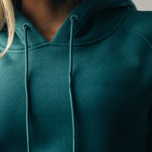 เสื้อฮู้ดครอปแบบยูนิเซ็กซ์รุ่นใหม่ล่าสุดสำหรับฤดูใบไม้ร่วง แขนสั้น คอสองชั้น ผ้าปักลายเทคนิค โพลีเอสเตอร์/คอตตอน - Product Image 2