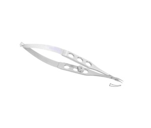 Micro porte-aiguille Mcpherson 10 CM, incurvé très délicat avec serrure, en acier inoxydable, qualité allemande - Product Image 4