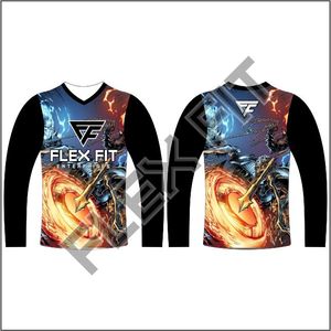 เสื้อเจอร์ซี่มอเตอร์ครอสแบบทำตามสั่ง,เสื้อสำหรับขี่จักรยานกลางแจ้ง MX Gear - Product Image 5