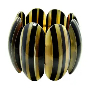 Old Ritual Handmade Natural Horn Elastics Phantasie Armbänder für Frauen in günstigen Preis direkt von der Herstellung