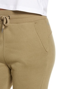 2025 Latest <b>Khaki</b> <b>Women</b> Drawstring Sweatpants Workout Casual Ladies Cotton Fleece <b>Jogger</b> Plus Size Custom Yoga Pant with Pockets - Product Image 5