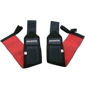 OEM profesional grado 18 ''Premium muñequeras envolturas personalizadas de algodón rígido elástico pulgar bucle transpirable Powerlifting muñeca - Product Image 2