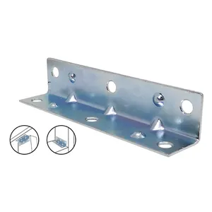 Joint Right Angle Shelf Support Bracket mit Screws 3-1/2 "X3/4" Corner Braces