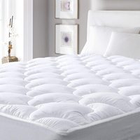 Cooling Matratze Pad Queen Size, extra dicke Matratze Topper, Pillow Top Matratze Pad Cover mit Daunen Alternative Fill