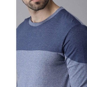 เสื้อยืดออกกำลังกายผู้ชายผ้าฝ้ายคอตตอน แขนยาว สไตล์ลำลอง คอกลม น้ำหนัก 180 กรัม ดีไซน์เรียบ พิมพ์ลายดิจิตอล แห้งเร็ว - Product Image 6