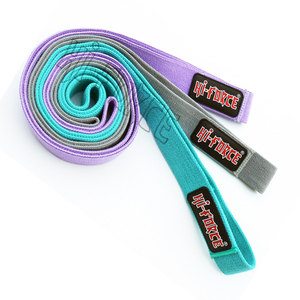 Conjunto de bandas largas de tela con logotipo personalizado, bandas elásticas para entrenamiento de cadera y botín - Product Image 1