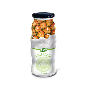 Produttore Vietnam Rita marca 300ml bottiglia di vetro per frutta e verdura succo di frutta e verdura speciale bevanda al latte Mangostran - Product Image 3