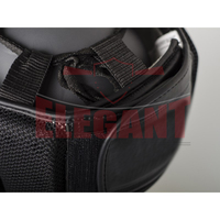 Protège-tête de boxe en cuir avec logo personnalisé, différentes couleurs et tailles, adapté pour la boxe, le MMA, le sparring, casque de boxe en cuir véritable