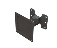 Support mural réglable pour moniteur d'ordinateur en acier laminé à froid noir pour téléviseurs de 32 à 65 pouces OEM