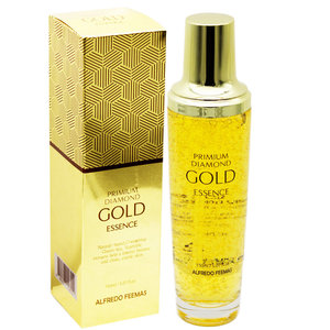 ALFREDO FEEMAS PREMIUM DIAMOND GOLD, Sérum Facial Revitalizante y Reconfortante, 150 ml, Líquido, Kbeauty, Hecho en Corea - Product Image 1