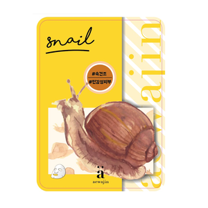 Aewajin Snail Ultra Hydrating Essence Face Mask <b>Sheet</b> with Chemical Ingredients Kbeauty Korean Cosmetic Made in Korea - Product Image 1