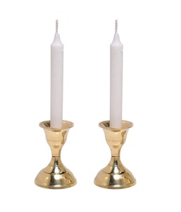 BRASS SHINING <b>BIG</b> CANDLE STAND Handmade Elegant Home Decor with Custom Finish by Brassworld India - Product Image 3