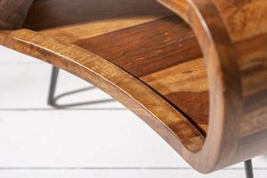 Meubles industriels modernes de qualité, Table basse en bois massif d'acacia, Design Antique et forme, pour achat, vente en gros, importé du japon - Product Image 4