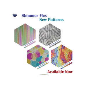 Dae Ha เพิร์ลเอฟเฟกต์ไวนิล,ไวนิลถ่ายเทความร้อนแบบยืดหยุ่นแวววาวส่องแสงเป็นประกายวิบวับ - Product Image 3