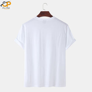2022 nouveau gros classique col rond coton T-Shirt pour hommes haute qualité 100% coton séchage rapide Fitness T-Shirt - Product Image 2