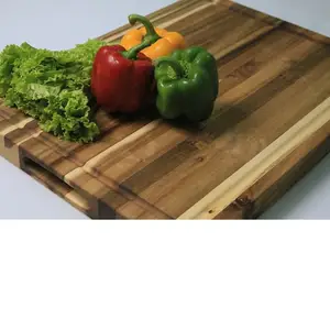 Planche à fromage en bois d'acacia en gros au Vietnam, taille personnalisée, en vrac, bloc à découper, planche à découper en bois professionnelle - Product Image 1