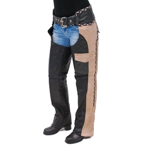 Pantalones de cuero de tiro bajo para hombre y mujer, ropa de carreras para montar a caballo, personalizado - Product Image 4