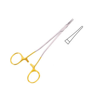 Porte-aiguille microvasculaire TC lisse extrêmement délicat droit en acier inoxydable Instruments chirurgicaux 23.0 cm Vente en gros - Product Image 1