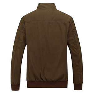 Chaqueta personalizada de poliéster 100% para hombre, Cazadora Bomber de béisbol, chaqueta de invierno, venta al por mayor - Product Image 2