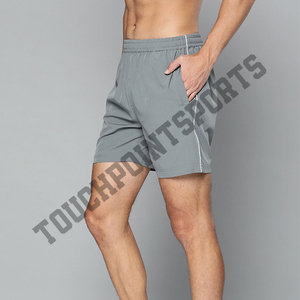 Short de sport croisé pour hommes, logo personnalisé, fitness, gym, nouvelle collection - Product Image 2