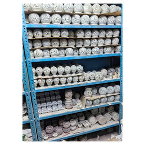 Porte-bougie chauffe-plat en pierre ollaire sculpté à la main pour la décoration de la maison - Product Image 1