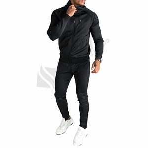 Trajes de pista personalizados para hombre, ropa deportiva de poliéster/algodón, novedad - Product Image 2