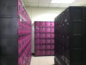 Fashion Plastic Combination Keyless Lock Locker for Changing Room Locker Room GYM Pool Beach - Product Image 2