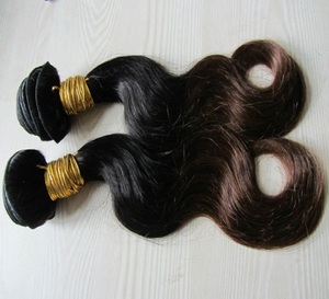 ผมต่อแบบอินเดีย เรมี่ ฮิวแมน เทมเพิล ร็อว์ เวอร์จิน เคอร์ลี่ แฮร์ เอ็กซ์เทนชั่นส์ แบบเย็บสองชั้นด้วยเครื่องจักร - Product Image 1