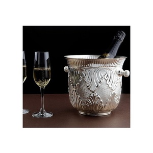 Cubo Enfriador de Vino con Acabado Plateado de Diseño Premium y Enfriador de Vino para Bar, Hogar y Restaurante - Product Image 3