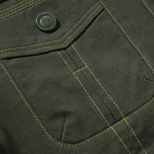 Veste en jean bleu de qualité personnalisée pour hommes, veste d'hiver en cuir imperméable grande taille de qualité, de design de mode, vente en gros, OEM - Product Image 6