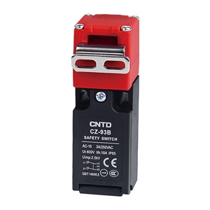 Interrupteur de fin de course SPDT CZ-93CPM 3A 250VAC IP65 étanche <span class=keywords><strong>vertical</strong></span> avec interverrouillage de sécurité CE - Product Image 2