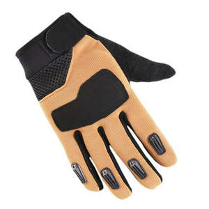 Venta al por mayor de guantes de carreras de dedo completo personalizados de cuero transpirable para deportes al aire libre Fitness bicicleta diseño impreso Pakistán - Product Image 3