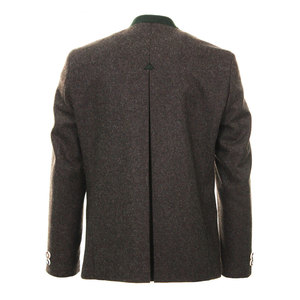 Lederhosen-Chaqueta tradicional de cuero occidental, campera bávaro de gamuza, OEM - Product Image 6