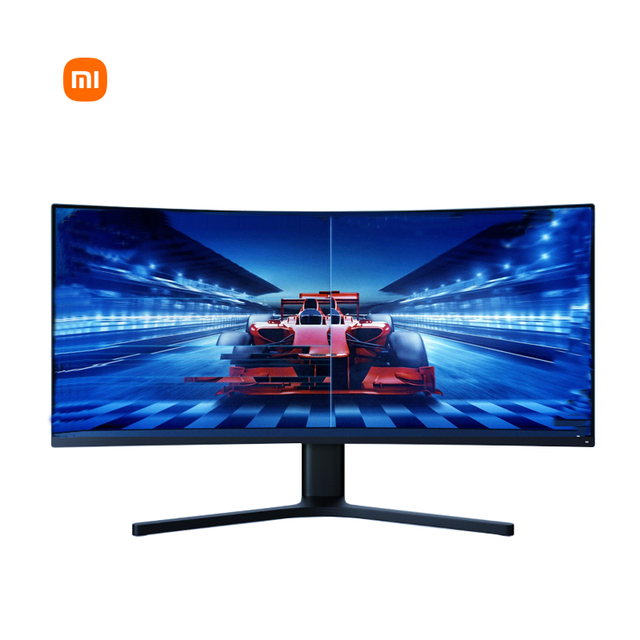 Mi Curved Gaming Monitor 34" 1500R 3440x1440 Resolution 144Hz 21:9 Aspect Ratio No Visible Flicker 16.7 Million Colors