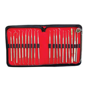 Kit de instrumentos dentales desechables de alta calidad, venta al por mayor, 20 piezas - Product Image 1