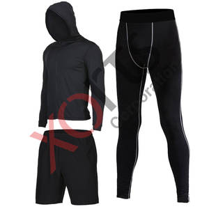 Trajes Deportivos Unisex Ecológicos y Transpirables para Fitness, Yoga, Entrenamiento, Running, Jogging, Ropa Deportiva, Conjuntos Deportivos de Spandex/Poliéster - Product Image 1