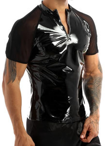 ใหม่สาเหตุผู้ชายสไตล์หนังเสื้อยืด2022 - Product Image 2