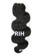 Extensiones de cabello humano Remy, mechones de pelo negro Natural, ondulado, sin procesar, cutícula, Natural - Product Image 6