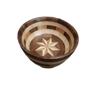 Nouveau design de bol alimentaire en bois fait à la main, idéal pour la vaisselle de cuisine à domicile - Product Image 2