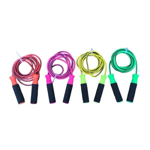 Cuerda de Saltar Profesional CustomFit Pro con Agarres de Espuma, Cuerda de Saltar Ajustable FlexSpin con Rodamientos de Bolas, TurboSpin con Rodamientos de Bolas para Entrenamiento - Product Image 6