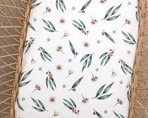 Custom Bamboo Cotton Skin-friendly Soft Comfortable Baby <b>Fitted</b> Bed <b>Sheet</b> for Babies Newborn From India - Product Image 2