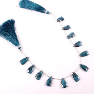 Cuentas de piedras preciosas sueltas facetadas de cianita azul real de Londres, buena calidad Natural, precio al por mayor, forma elegante - Product Image 2