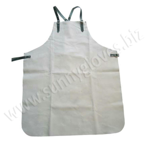 Welding <b>Apron</b> Apronapron Welding <b>Apron</b> Customized Logo <b>White</b> Leather Welding <b>Apron</b> - Product Image 1