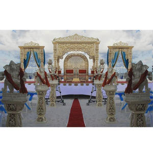 สถานที่จัดงานแต่งงานแบบฮินดู แรงบันดาลใจสำหรับมณฑปงานแต่งงานกลางแจ้ง มณฑปงานแต่งงานแบบมหารานี มณฑปงานแต่งงานสไตล์บอลลีวูดสุดอลังการในสหรัฐอเมริกา - Product Image 1